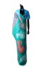 Floral Geometric Print Sari